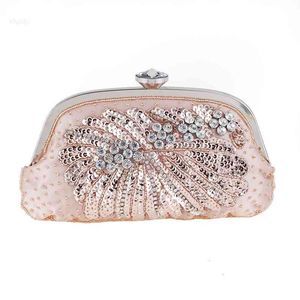 Bolso de mano con cuentas para mujer, bolsos de noche con perlas, diamantes plateados, diamantes de imitación, bolsos de boda para niñas, bolso rosa