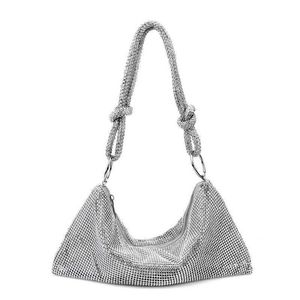 Bolsos de embrague Monedero Nuevo Bolso de diamante completo Bolso de cena Banquete de fiesta Bolso de un hombro Bolso de axila 2201011