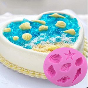 Moule à gâteau série animaux océan, moules de cuisson roses mignons en Silicone 1224451