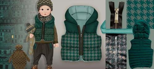 2015秋冬幼儿服装潮流主题预测:浑沌