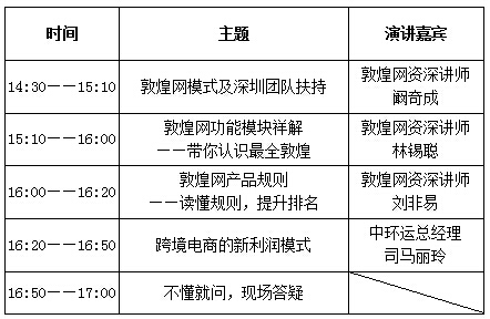 2016敦煌网深圳卖家 新手训练营第三期