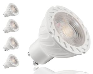 Cob lampe à LED 7W Dimmable GU10 MR16 spot projecteur ampoule downlight éclairage blanc chaud froid