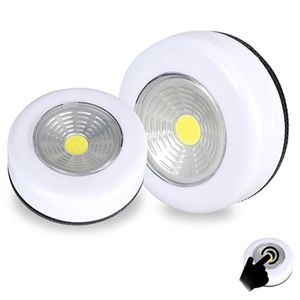 Lámpara de pared LED COB, luces de armario de 3W, luz nocturna inalámbrica, lámpara táctil para armario, armario, armario, luz de emergencia