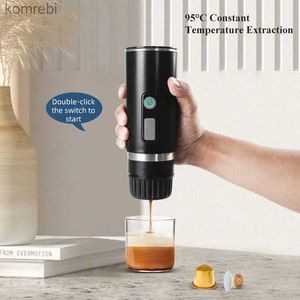 Coffee Makers Capsule Coffee Maker Portable Coffee Maker Is Suitable for Home Outdoor TravelL240105