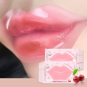 Collagène nourrissant masque pour les lèvres soin des lèvres humidité Fruits Essence Anti-âge Labial Gel Patch lèvres tampon patchs