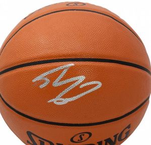 Objet de collection Rodman Doncic Durant Shaquille Shaq Autographié Signé Signature Autographe Intérieur/Extérieur Collection Sprots Ballon de basket-ball