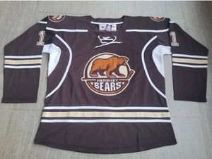 College Hockey Wears Photos physiques Hershey Bears 11 Mason Morelli Hommes Jeunes Femmes Vintage High School Taille S-5XL ou n'importe quel maillot avec nom et numéro