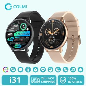 Colmi i31 Smartwatch 1,43 pouces écran AMOLED 100 Modes de sport 7 jours Life de batterie toujours exposée Smart Watch Men Femmes