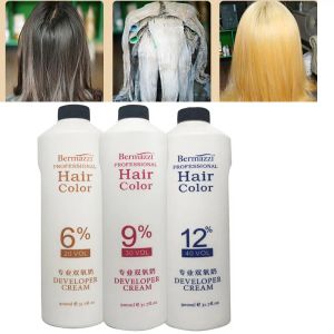 Couleur 900 ml H2O2 professionnel naturel peroxyde de cheveux Gream dioxygène lait pour teinture capillaire coloration eau de Javel épilation à la cire poudre décolorante 6912%