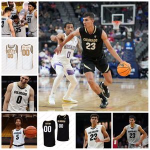 Jersey de baloncesto Colorado Buffaloes personalizado Jalen Gabbidon J'Vonne Hadley Ethan Wright Luke O'Brien Julian Hammond III KJ Simpson Colorado Jerseys