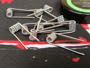 Bobina prefabricada Alien Clapton Las bobinas prefabricadas Fusible Clapton envuelven cables prefabricados SS316L de acero inoxidable para calefacción SS 316L para rda rba