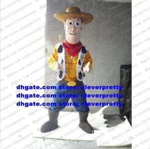 Coloré Cowboy Woody Mascotte Costume Mascotte Jeune Homme Adulte Personnage De Dessin Animé Costume Costume Fantaisie Haut De Gamme Amusement Parkfunfair No.868