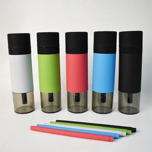 Coloré Coupe Forme Tuyaux Kit Herbe Sèche Filtre À Tabac Narguilé Shisha Fumer Pipe À Eau Voitures Véhicule Portable Main Innovant Cigarette Bong Titulaire DHL