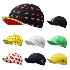 Casquettes de cyclisme colorées pour hommes femmes crème solaire sueur séchage rapide respirant vtt route VTT Multi Styles masques de vélo