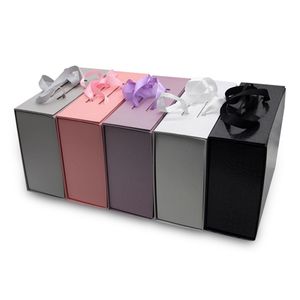 Caja de regalo dura plegable grande colorida con tapa de cierre magnético Cajas de regalo Caja de almacenamiento de zapatos para niños 30x23.5x11cm