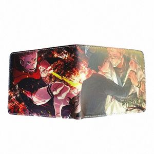 Carteras con impresión en color de Jujutsu Kaisen portfel, monederos cómicos con precio en dólares o2B5 #