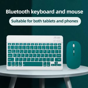 Combos Clavier Bluetooth sans fil anglais iPad Touchez le clavier Bluetooth sans fil sans fil pour l'Office pour l'ordinateur portable de la tablette de téléphone