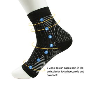 Calcetines antifatiga cómodos para pies, calcetines elásticos de compresión para mujer, calcetines para aliviar la hinchazón en el tobillo