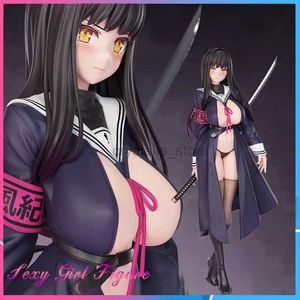 Comics Héroes Hajisokuzan Fuuki Iinchou 1/6 PVC Big Boobs Sexy Girl Action Figura de la colección de adultos Modelo Model Toys Doll Gifts 240413