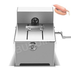 Máquina de encuadernación de salchichas y carne Manual de acero inoxidable para cocina comercial, máquina para atar relleno de salchichas