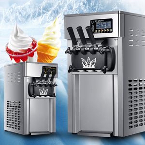 La máquina expendedora comercial de helados de servicio suave de escritorio es rápida en frío y ahorra energía.