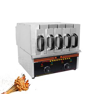 Commercial Smoke-Free Barbecue Machine Roast Chicken Wing Mutton Kebab Environmental Protection Electric BBQ Grill 220V