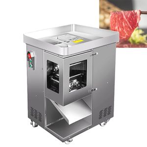 Grand coupe-viande automatique en acier inoxydable commercial 550W * 2 moteurs multifonctionnels pour la découpe et le déchiquetage de porc