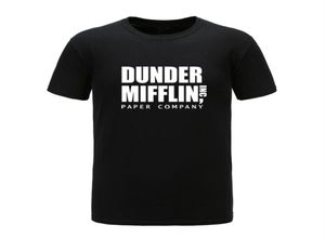 Compagnie T-shirt Men Hol à manches courte de l'Office Téléphone Dunder Mifflin Paper Tshirt Crew Neck Tee Shirts For Plus Size7511802