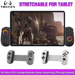 Contrôleur de jeu de tablette compatible Android Board Extensible Tablet adapté à PC PS4 commutateurs iOS Joystick mobile avec Hall Trigger J240507