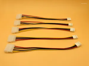 Câbles d'ordinateur 5pcs 4pin Molex IDE mâle à femelle 4P ATA Câble d'alimentation Câble d'alimentation Adaptateur de lecteur de disquette Connecteur pour HDD PSU ETH EOS BTC Miner