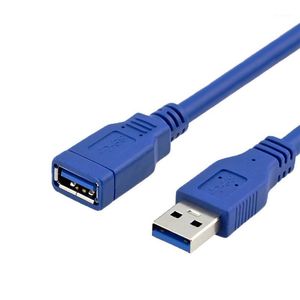 Câbles d'ordinateur Connecteurs 0.3 1.0 1.5 1.8M USB 3.0 M / F Mâle à Femelle Câble Rallonge Super Haute Vitesse 5Gbps Pour Hub Clavier Souris