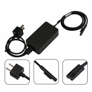 Câbles d'ordinateur Connecteurs 44W 65W Cordon d'alimentation pour Microsoft Surface Pro 4/5/6 Chargeur Adaptateur secteur Chargeur Adaptateur pour Surface Book 13,5 