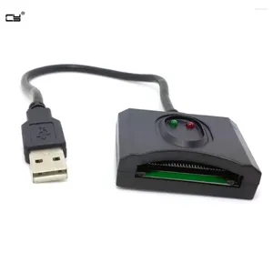 Câbles d'ordinateur carte Express 34MM USB 2.0 vers adaptateur ExpressCard pour ordinateur portable avec prise d'alimentation LED et DC