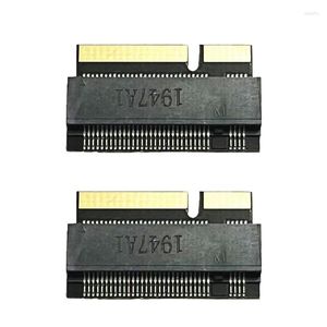 Câbles d'ordinateur pour carte adaptateur noire A1425/A1398 disque dur M.2 Ngff vers la Version 2012 du transfert de disque Apple Pro 2 pièces