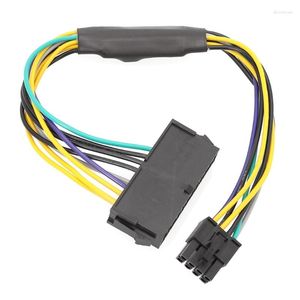 Câbles d'ordinateur pour Optiplex 3020 7020 9020, câble d'alimentation à 8 broches ATX 24 broches à 8 broches, adaptateur d'alimentation de remplacement de 30CM de Long