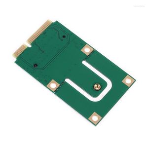 Cables de computadora Mini PCI-E a M2 Adaptador Convertidor Tarjeta de expansión Clave E Interfaz para WiFi inalámbrico compatible con Bluetooth