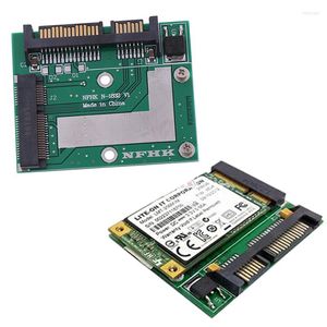 Cables de computadora MSATA SSD a 2,5 ''SATA 6.0gps adaptador convertidor tarjeta módulo placa Mini Pcie venta al por mayor 2022