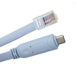 Cables de computadora USB C Rj45 Consola de cable a extensión RS232 FTDI Chip importado original para línea de interruptor de enrutador