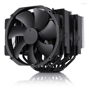 Ventilateurs de refroidissement pour ordinateur Noctua NH-D15 D15S D15 Chromax.black 6 Heatpipe Dual Tower Design CPU Cooler 140mm PWM Ventilateur de refroidissement pour Intel AMD