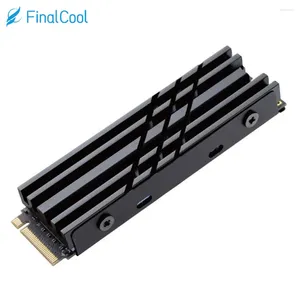 Refroidissements d'ordinateur FinalCool M.2 SSD Solid State Drive Dissipateur thermique Silicium thermique double face 2280 NVME Radiateur de refroidissement