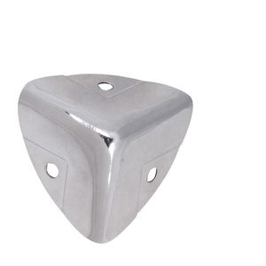 Esquina de metal de 28mm, soporte de esquina para equipaje de madera, cajas de aluminio, bolsa de aire estéreo, piezas de herrajes para muebles