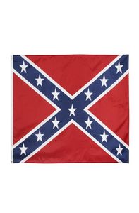 Bandera confederada Bandera del sur de la batalla de los EE. UU. Banderas nacionales de poliéster de 15090 cm Banderas de la guerra civil impresas en dos lados HHA13866221112