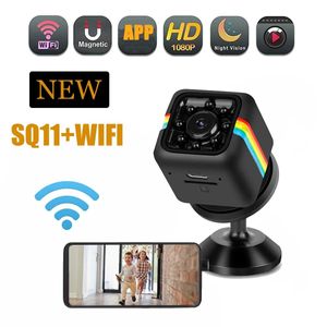 Connecteurs Wifi Mini caméra Hd 1080p Vision nocturne caméscope sans fil Dvr Micro caméra Sport Dv vidéo Ultra petite caméra sans fil Sq11