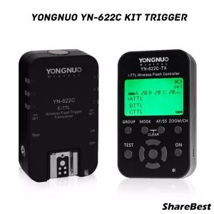 Connecteurs Kit Yongnuo YN622 C (1x YN622CTX + 1X YN622C RX) ETTL LCD Flash Contrôleur Flash Trigher Trigger