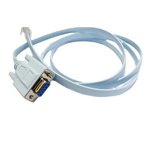 Câble console RJ45 Ethernet à RS232 DB9 COM Port Route de série Femelle Câble Adaptateur de réseau pour Cisco Switch RouterRJ45 À l'adaptateur de série DB9