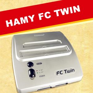 Consoles Hamy Fc Twin rétro Console vidéo de jeu vidéo Prise en charge du système de jeu de divertissement Système Super Nintendo System 8bit System Silver