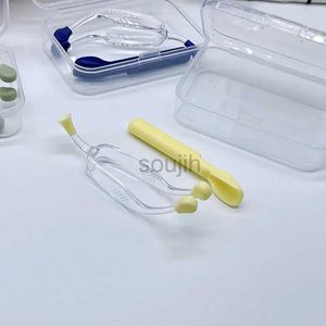 Contacts Lens Accessoires 1Set Femmes Eye Care Contact Lentilles Inserter Remover Silicone Tip Tweezer Stick Port Tools Tools Accessories Accessories D240426
