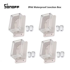 Contrôle 1/2/5 pièces SONOFF IP66 boîte de jonction étanche boîtier étanche coque résistante à l'eau pour Basic/RF/Dual/Pow, général chaud