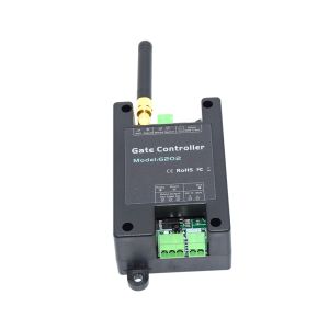 Contrôle 4G LTE 2G GSM SMS Smart Remote Relay Switter Controller Dinrail Mountting pour l'ouvreur automatique