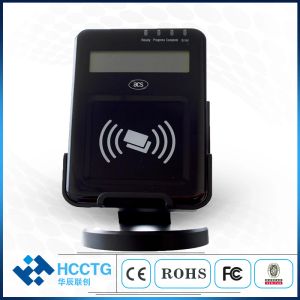 Contrôle ACS Brand USB LCD Affichage Multi USB RFID SMART ISO14443 Lecteur de carte Écrivez NFC Paiement Contrôle d'accès à la carte ACR1222L